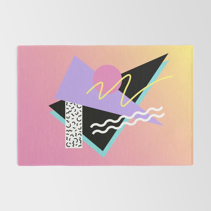 Memphis pattern 95 - 80s / 90s Retro Rug Gallery Image 2