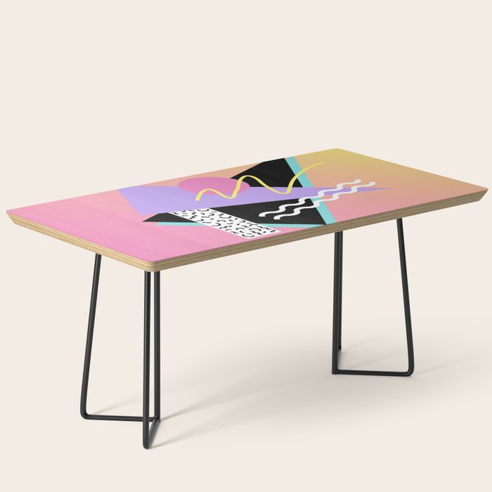 Memphis pattern 95 - 80s / 90s Retro Coffee Table Gallery Image 1