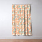 Exotical flowering blooms AH Window Curtain Gallery Image 3