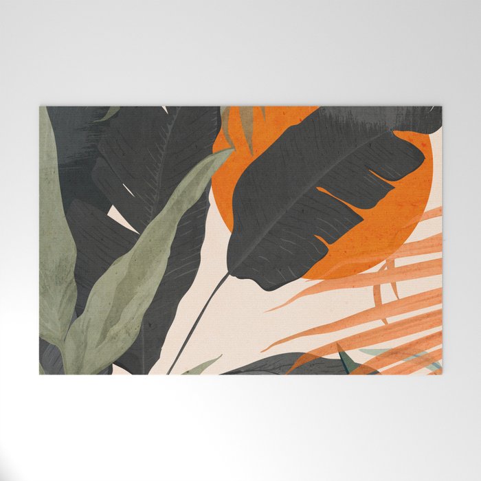 Jungle Abstract 12 Welcome Mat Gallery Image 1