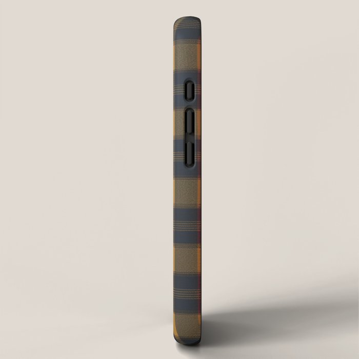 Warm Earthy Plaid Pattern iPhone Case Gallery Image 2