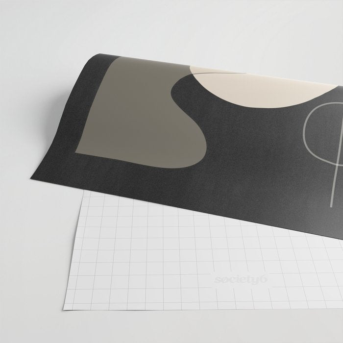 Abstract Minimal Shapes 129 Wrapping Paper Gallery Image 2