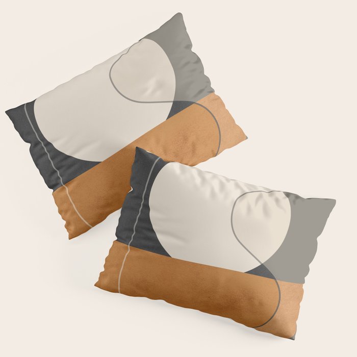 Abstract Minimal Shapes 129 Pillow Sham Gallery Image 1