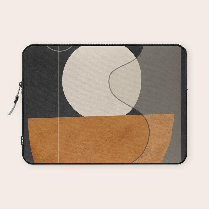 Abstract Minimal Shapes 129 Laptop Sleeve Gallery Image 1