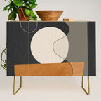 Abstract Minimal Shapes 129 Credenza Gallery Image 1