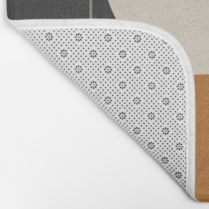 Abstract Minimal Shapes 129 Bath Mat Gallery Image 2