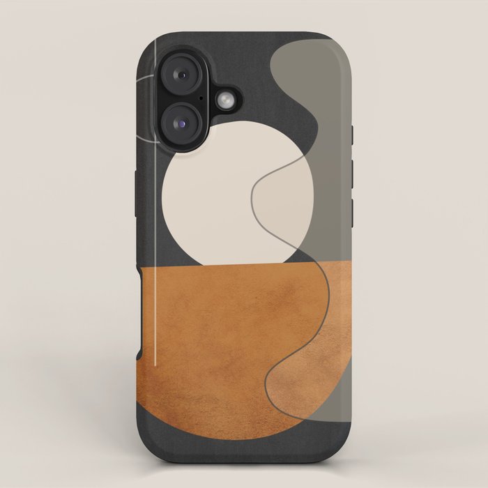 Abstract Minimal Shapes 129 iPhone Case Gallery Image 1