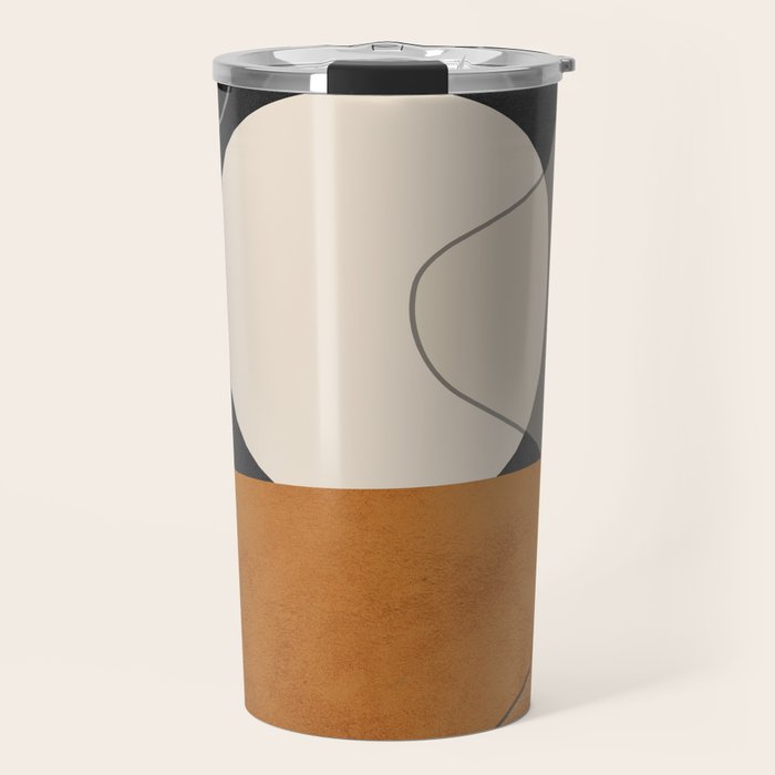 Abstract Minimal Shapes 129 Travel Mug Gallery Image 1