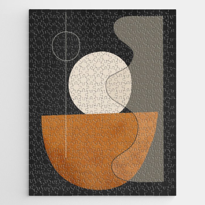 Abstract Minimal Shapes 129 Jigsaw Puzzle Gallery Image 1
