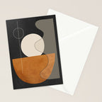 Abstract Minimal Shapes 129 Stationery Card Gallery Image 2