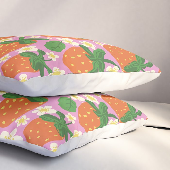Strawberries Pillow Sham Gallery Image 3