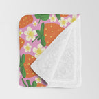 Strawberries Throw Blanket Gallery Image 3