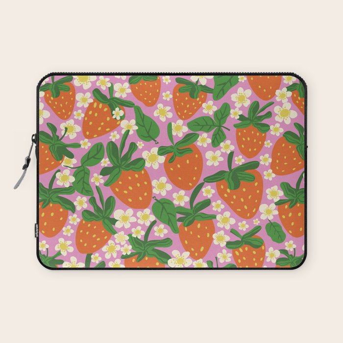 Strawberries Laptop Sleeve Gallery Image 1