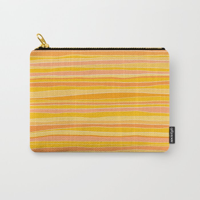 Sunshine Stripes Carry All Pouch Gallery Image 1