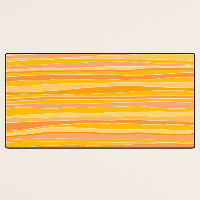 Sunshine Stripes Desk Mat Gallery Image 3
