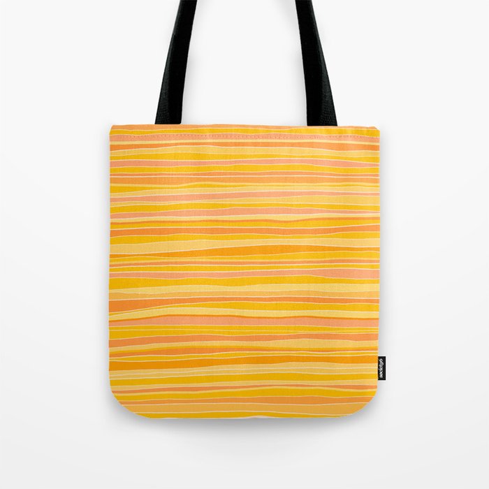 Sunshine Stripes Tote Bag Gallery Image 1