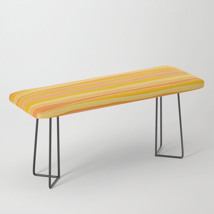 Sunshine Stripes Bench Gallery Image 1