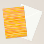 Sunshine Stripes Stationery Card Gallery Image 2