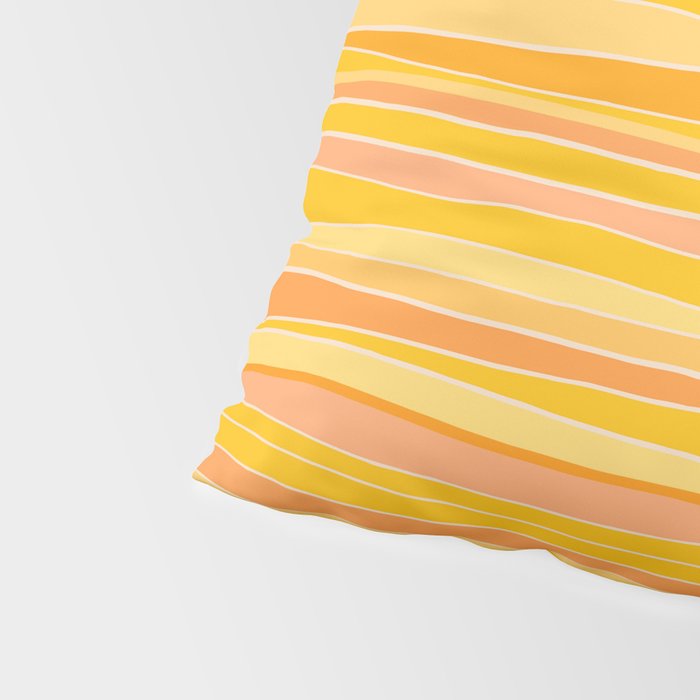 Sunshine Stripes Pillow Sham Gallery Image 4