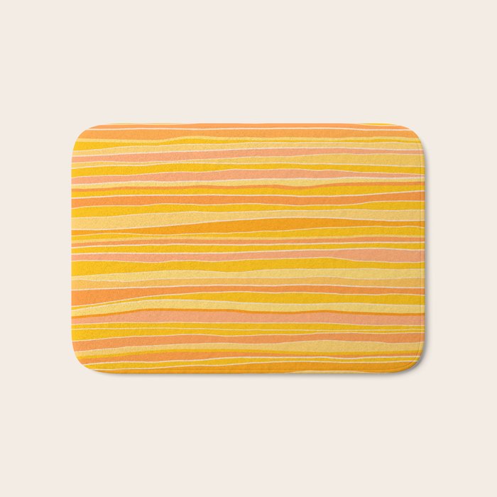 Sunshine Stripes Bath Mat Gallery Image 1