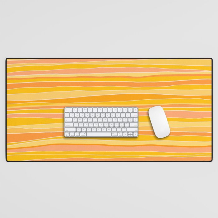 Sunshine Stripes Desk Mat Gallery Image 1