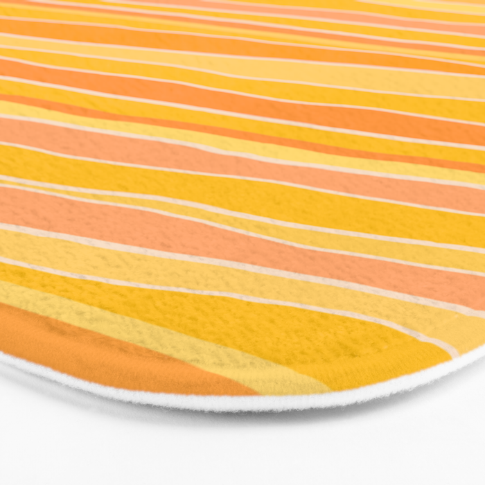 Sunshine Stripes Bath Mat Gallery Image 3