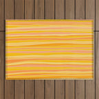 Sunshine Stripes Outdoor Rug Gallery Image 1