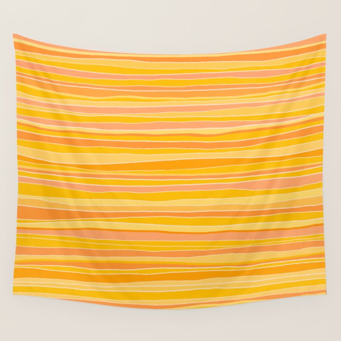 Sunshine Stripes Wall Tapestry Gallery Image 4