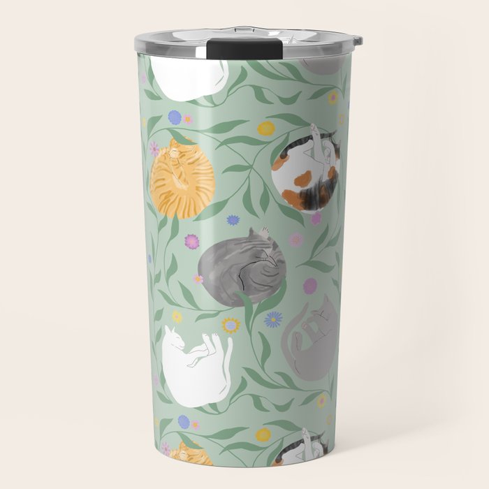 Cat Nap Travel Mug Gallery Image 1