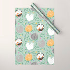 Cat Nap Wrapping Paper Gallery Image 1