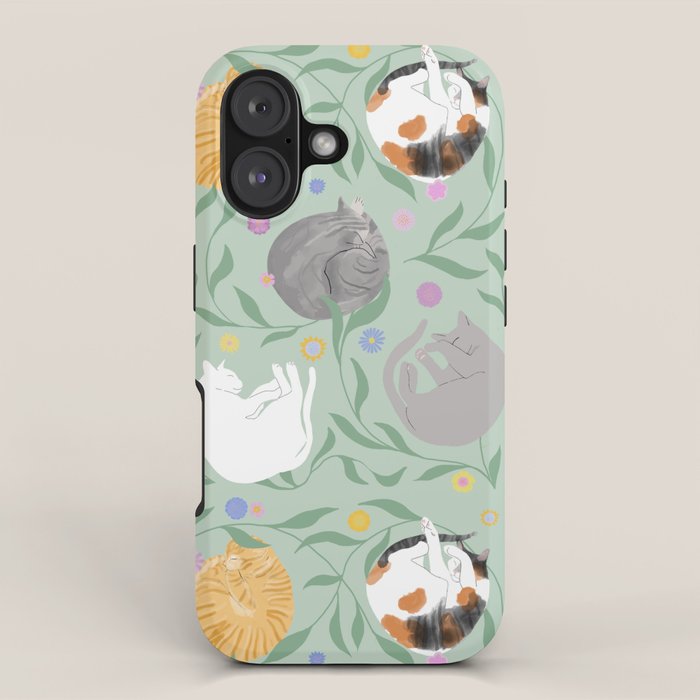 Cat Nap iPhone Case Gallery Image 1