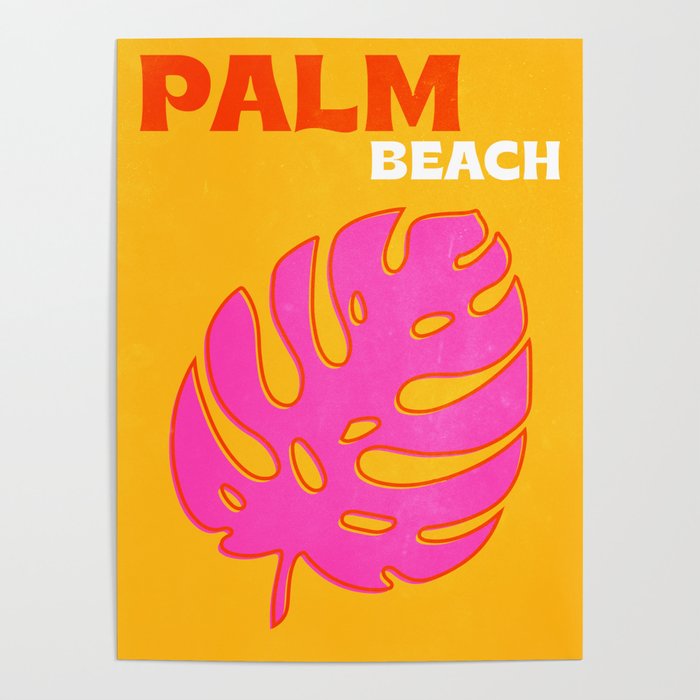 Palm Beach: Vintage Travel Colour Series 01 Poster Gallery Image 1