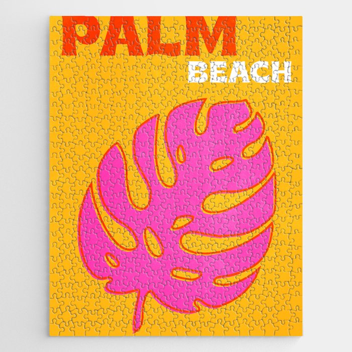 Palm Beach: Vintage Travel Colour Series 01 Jigsaw Puzzle Gallery Image 1