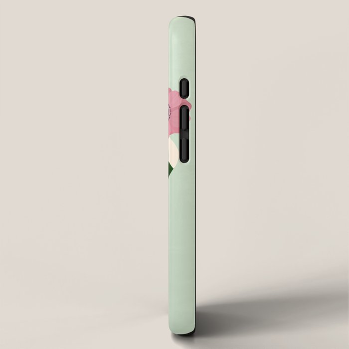 Anemones and vase iPhone Case Gallery Image 2