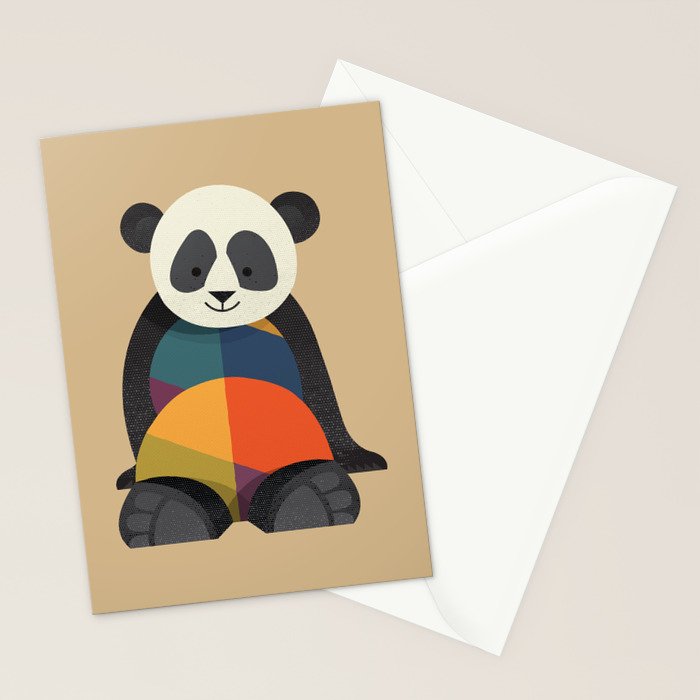 Giant Panda Stationery Card Gallery Image 2