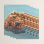 Newton the Lounging Cocker Spaniel Wrapping Paper Gallery Image 3