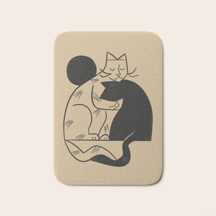 Kind Kats Bath Mat Gallery Image 1