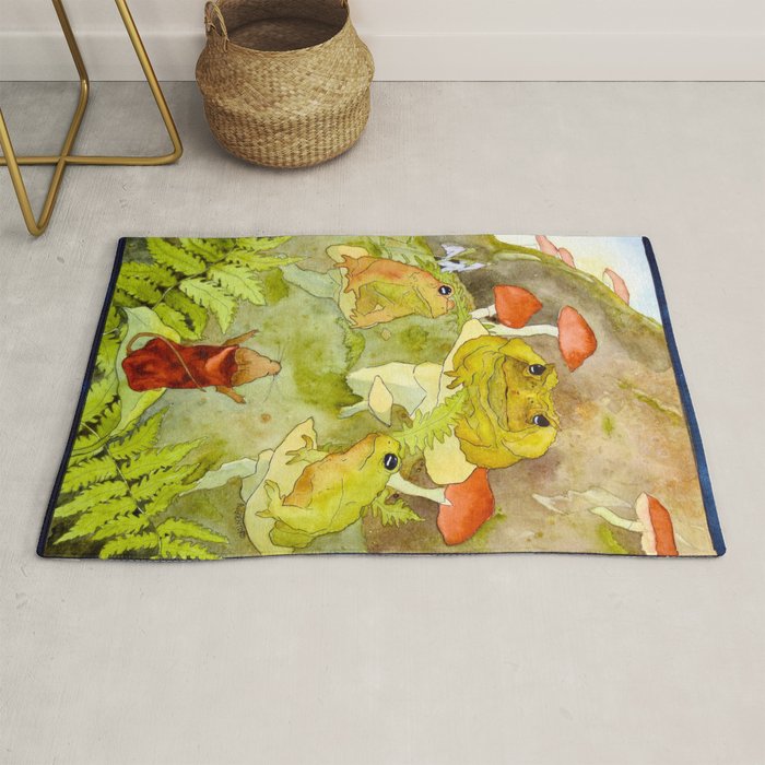 Toad Council Rug Gallery Image 1