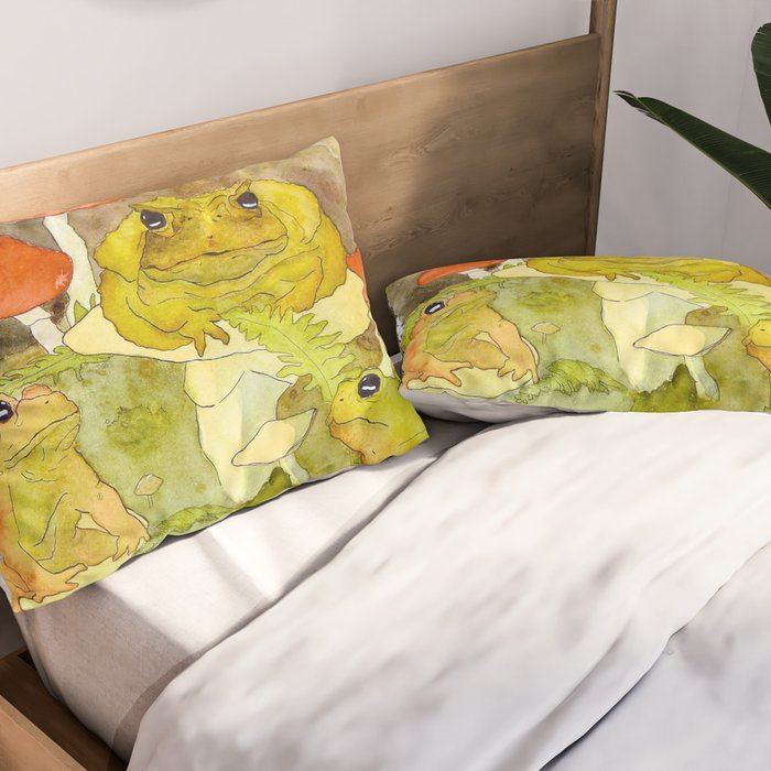 Toad Council Pillow Sham Gallery Image 2