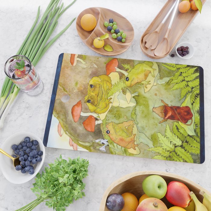 Toad Council Cutting Board Gallery Image 2