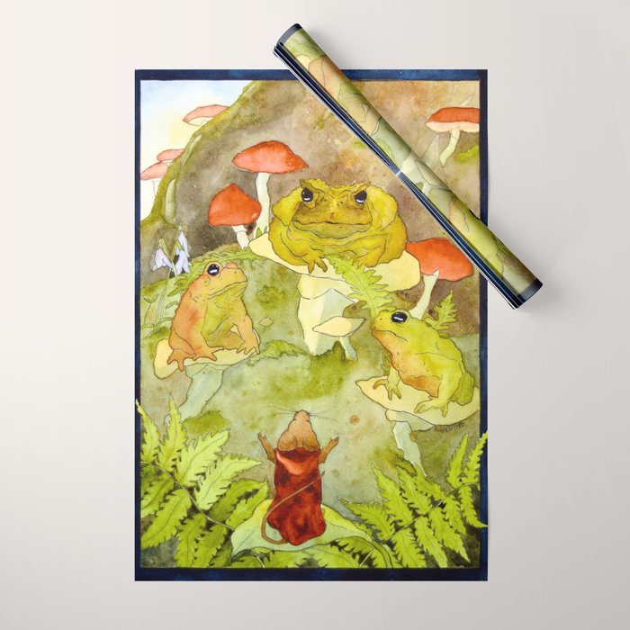 Toad Council Wrapping Paper Gallery Image 1