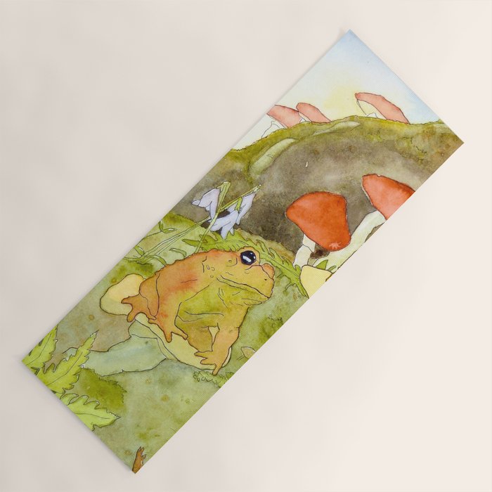 Toad Council Yoga Mat Gallery Image 1