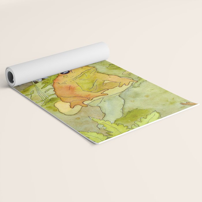 Toad Council Yoga Mat Gallery Image 2