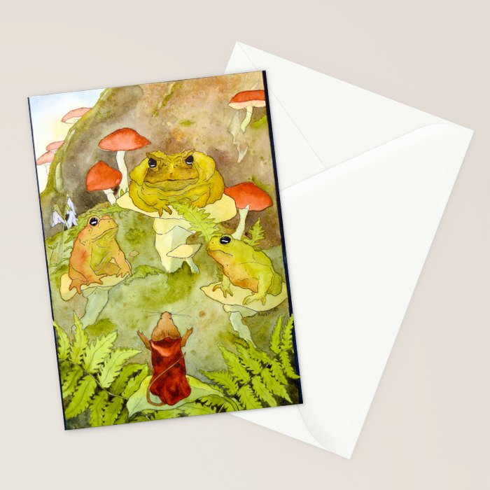 Toad Council Stationery Card Gallery Image 2