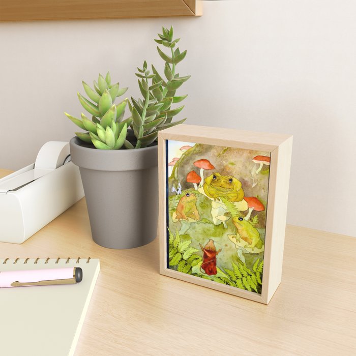 Toad Council Mini Art Print Gallery Image 2