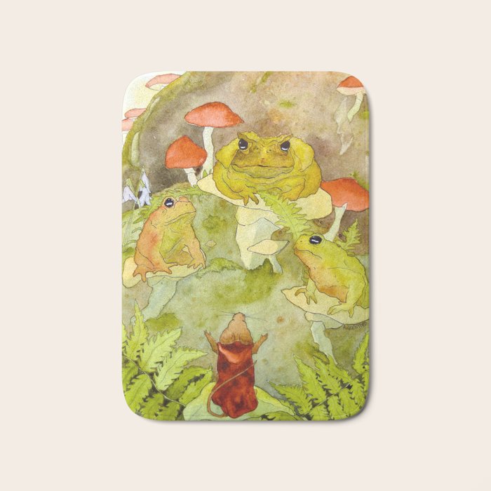 Toad Council Bath Mat Gallery Image 1