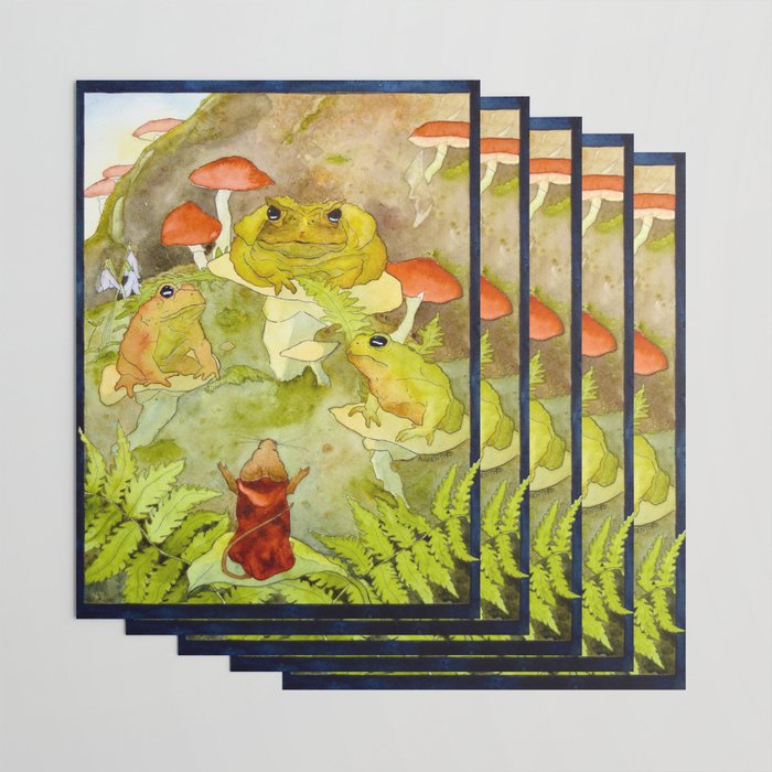 Toad Council Wrapping Paper Gallery Image 3