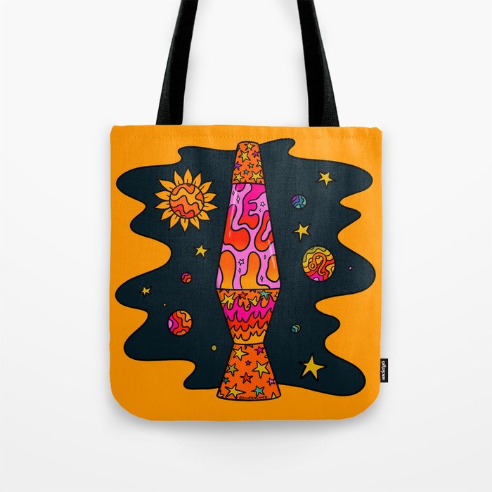 Leo Lava Lamp Tote Bag Gallery Image 1