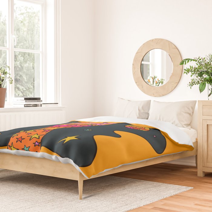 Leo Lava Lamp Duvet Cover Gallery Image 2