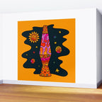Leo Lava Lamp Wall Mural Gallery Image 2
